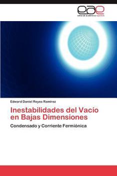 Paperback Inestabilidades del Vacío en Bajas Dimensiones [Spanish] Book