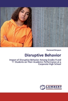 Paperback Disruptive Behavior Book