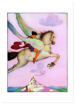 Cards Fly! Flying Horse Graduation Greeting Card Book