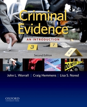 Paperback Criminal Evidence: An Introduction Book