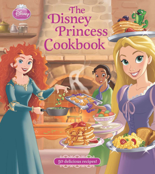 Hardcover The Disney Princess Cookbook Book