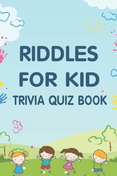 Paperback Riddles for kid: Trivia Quiz Book