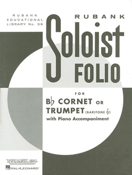 Paperback Soloist Folio: B-Flat Cornet or Trumpet Solo with Piano Book