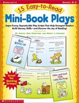 Paperback 15 Easy-To-Read Mini-Book Plays Book
