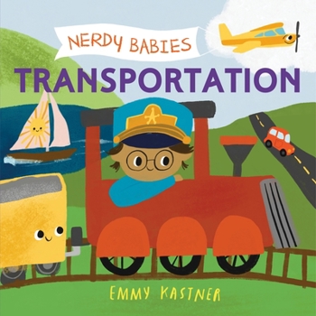 Hardcover Nerdy Babies: Transportation Book