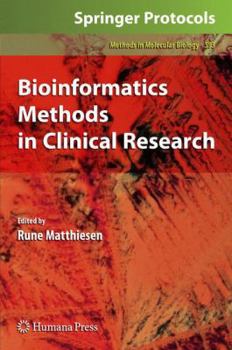 Paperback Bioinformatics Methods in Clinical Research Book