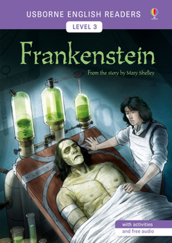 Frankenstein - English Readers Level 3 - Book  of the Usborne English Readers