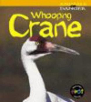 Paperback Animals in Danger: Whooping Crane Book