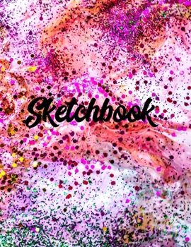 Paperback Sketchbook: Notebook for Sketching, Doodling, Painting, Drawing or Writing 8.5 x 11 100 Pages, 8.5 x 11 (Pretty Cute Abstract Cove Book