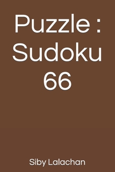 Paperback Puzzle: Sudoku 66 Book