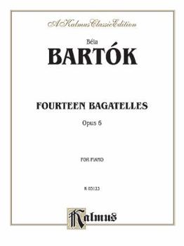 Paperback 14 Bagatelles, Op. 6 Book