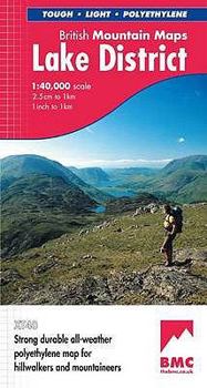 Lake District Bmc (British Mountain Map) (British Mountain Map)