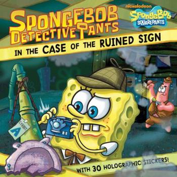 Paperback Spongebob Detectivepants in the Case of the Ruined Sign Book