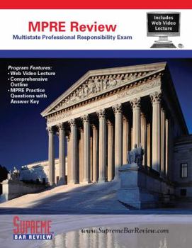 Paperback Supreme Bar Review MPRE Review Book