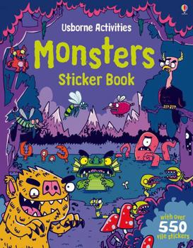 Paperback Monsters Sticker Book