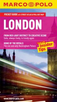 Paperback London Marco Polo Guide Book