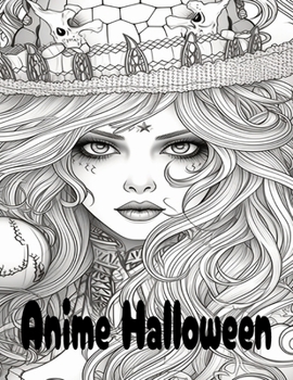 Paperback Anime Halloween: A festive anime book for relaxation Book