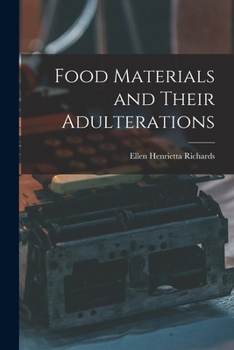Paperback Food Materials and Their Adulterations Book