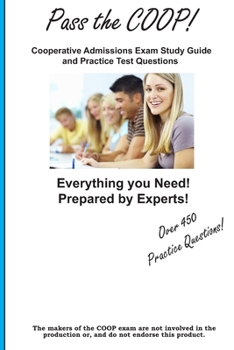 Paperback Pass the COOP: Cooperative Admissions Exam Study Guide & Practice Test Questions Book