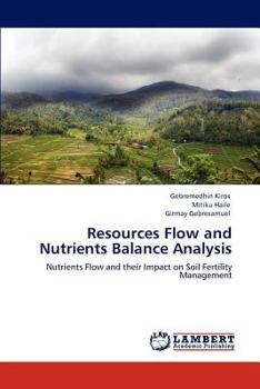 Paperback Resources Flow and Nutrients Balance Analysis Book