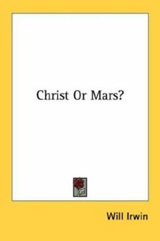 Paperback Christ Or Mars? Book