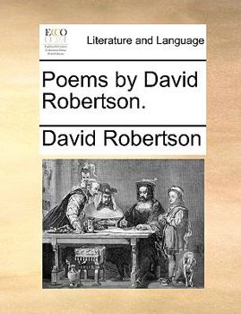 Paperback Poems by David Robertson. Book