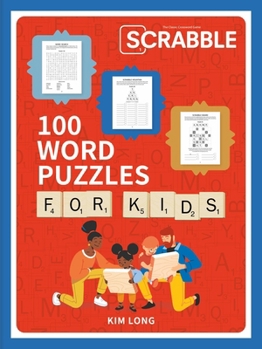 Paperback Scrabble: A Word Puzzle Book for Kids Book