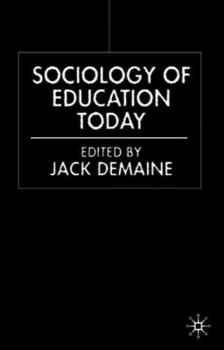 Paperback Sociology of Education Today Book