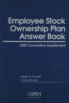 Paperback Employee Stock Ownership Plan Answer Book: Cumulative Supplement Book