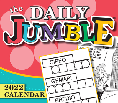 Product Bundle The Daily Jumble(r) 2022 Boxed Daily Calendar Book
