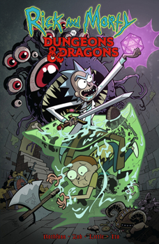 Paperback Rick and Morty vs. Dungeons & Dragons Book