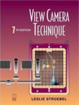 Hardcover View Camera Technique Book