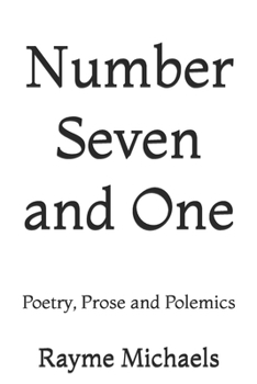 Paperback Number Seven and One: Poetry, Prose and Polemics Book