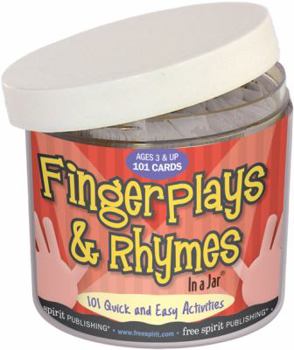 Hardcover Fingerplays & Rhymes in a Jar(r) Book