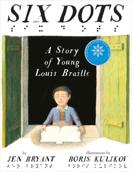Hardcover Six Dots: A Story of Young Louis Braille Book