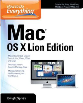Paperback How to Do Everything Mac, OS X Lion Edition Book
