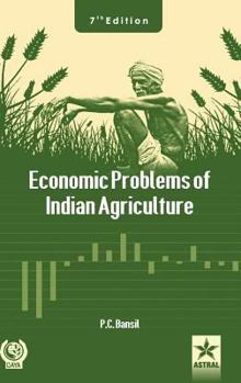 Hardcover Economic Problems of Indian Agriculture Book