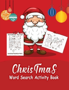 Paperback Christmas Word Search Activity Book: A Unique Christmas Word Search Activity Book With Funny Quotes For Christmas Fun Word Search Game (Volume 1) For Book