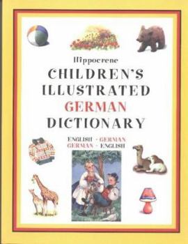 Paperback Children's Illustrated German Dictionary Book
