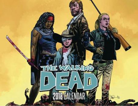 Paperback The Walking Dead 2018 Calendar Book