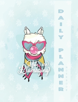 notebook: Daily planner notebook with  cute cover and daily planner pages, Extra large (8.5 x 11) inches, 110 pages, planner notebooks (Planner Books)