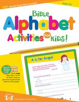 Paperback Bible Alphabet Activities Book