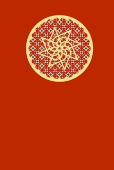 Red Motif: Lined Journal