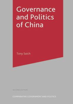 Paperback Governance and Politics of China Book