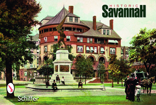 Paperback Historic Savannah Postcards Book
