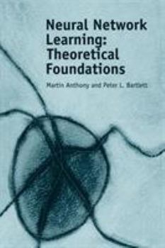 Paperback Neural Network Learning: Theoretical Foundations Book