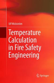 Paperback Temperature Calculation in Fire Safety Engineering Book