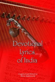 Paperback Devotional Lyrics of India Book