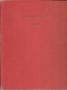 Unknown Binding Environmental law, Book