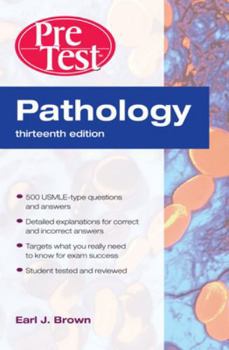 Paperback Pathology: Pretest Self-Assessment and Review, Thirteenth Edition Book